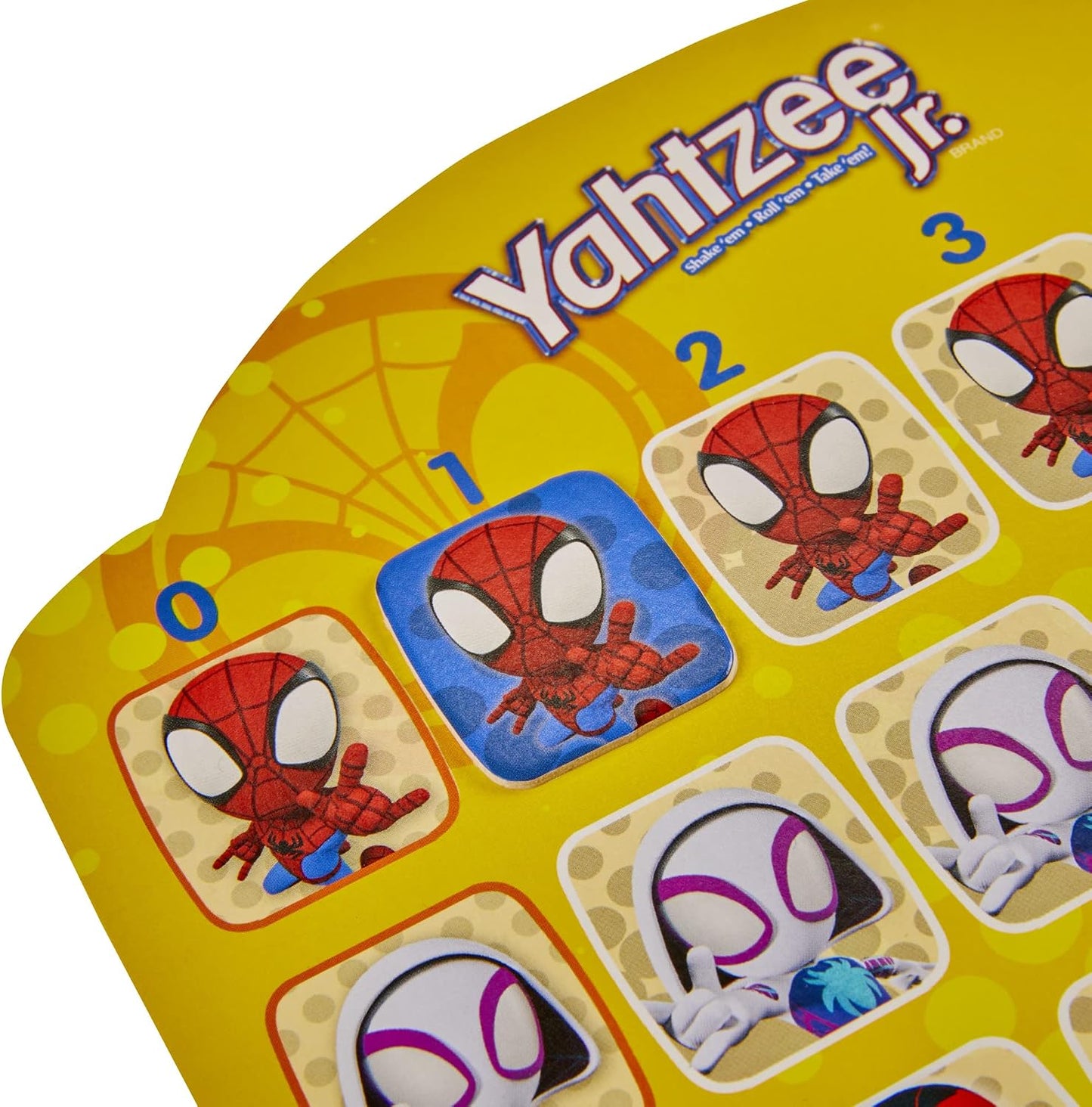 Hot Hasbro Gaming Spidey and His Amazing Friends Yahtzee Jr.Marvel Edition Board Game for Kids, Ages 4 and Up (Amazon Exclusive)