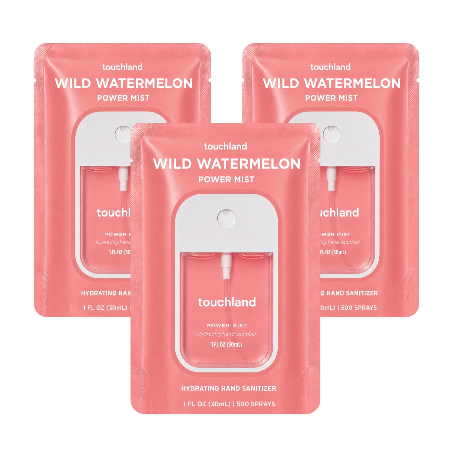 HotTouchland Juicy Trio Hydrating Hand Sanitizer Spray Set Travel Size