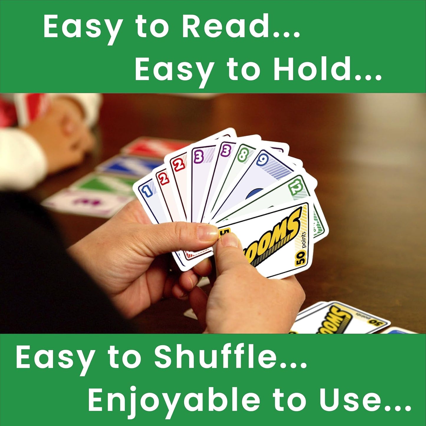 Hot SWOOP Card Game | Family Strategy Party Game | Ages 7+ | 3–8 Players | Fast-paced strategy card game for 3–8 players. Easy to learn, quick to play, and perfect for family game nights.