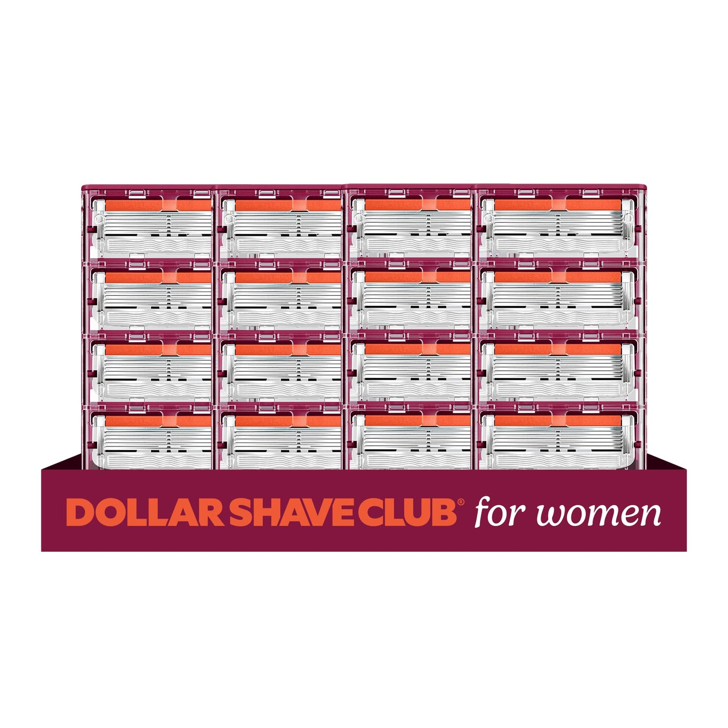 HotDollar Shave Club | 6 Blade Razor Refills (8 Pack) | 6 Stainless Steel Blades for a Close & Comfortable Shave