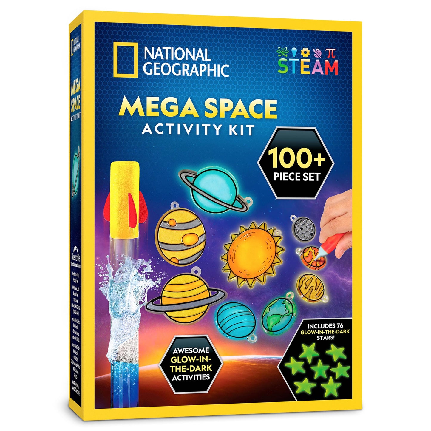 Hot National Geographic Earth Science Kit with 100+ Activities for Kids 8-12 | Crystal Growing, Volcano Experiments, Rock Collection, Earth Science Activities, STEM Projects, Birthday Gift