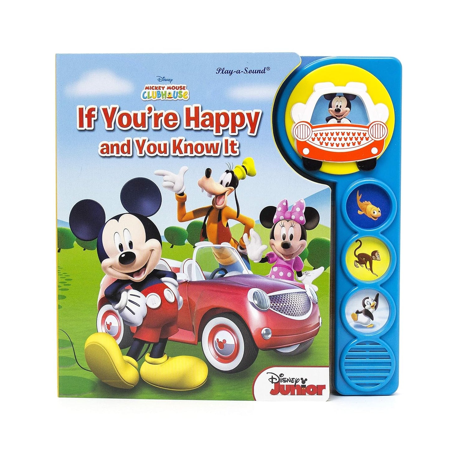 Hot Disney Junior Mickey Mouse Clubhouse - If You're Happy and You Know It Sound Book - PI Kids