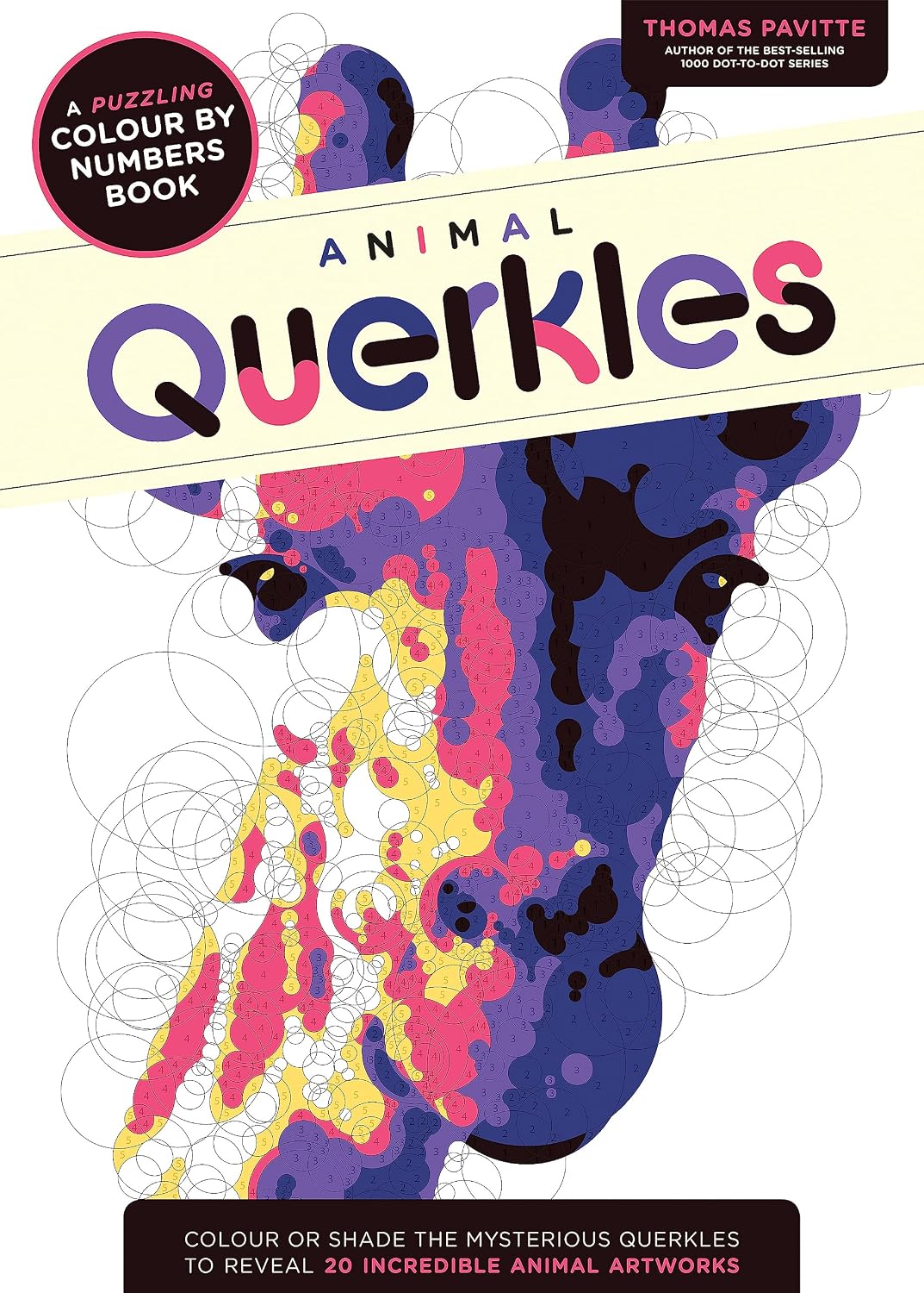 Hot Animal Querkles: A puzzling colour-by-numbers book