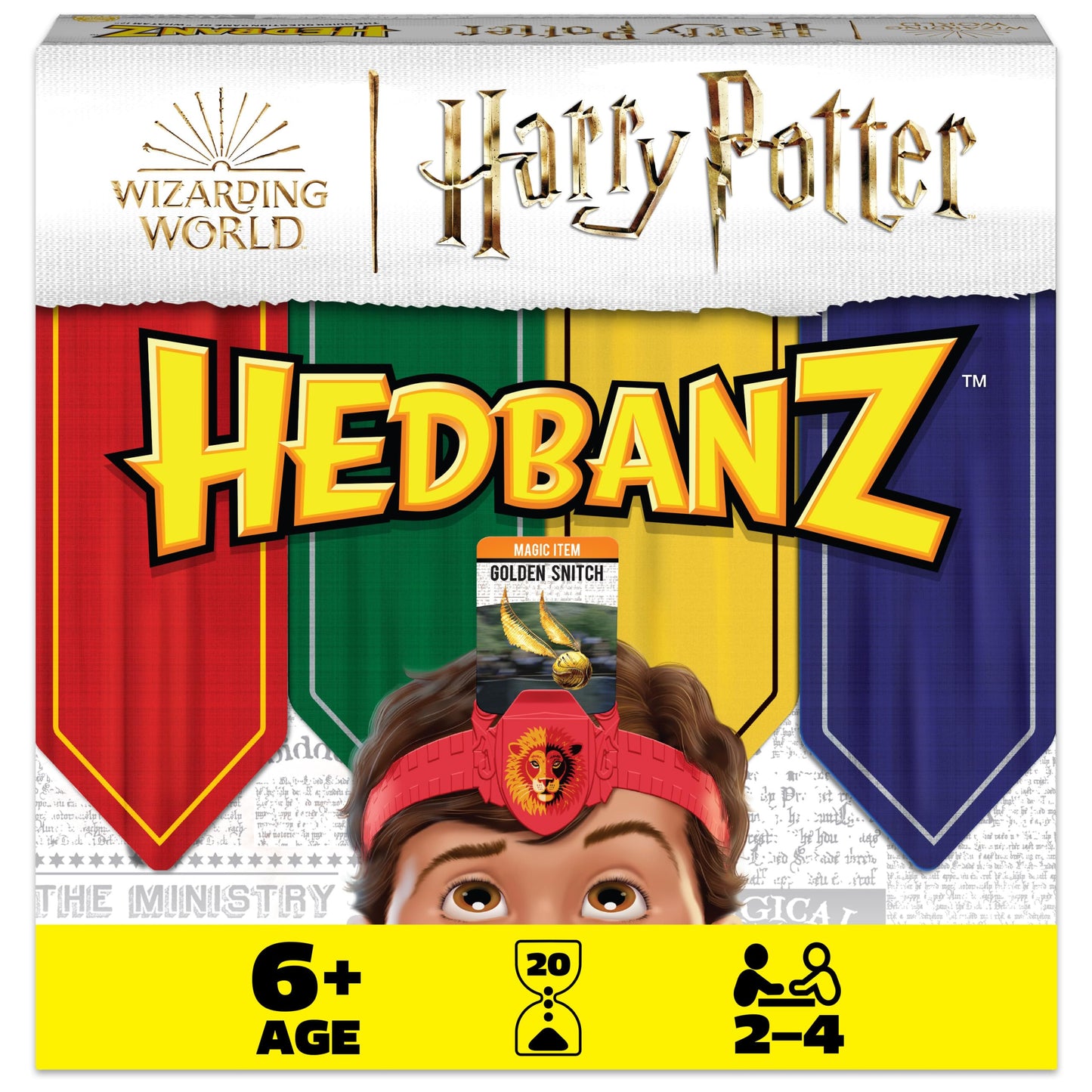 HotSpin Master Games Hedbanz Picture Guessing Game for Family Game Night