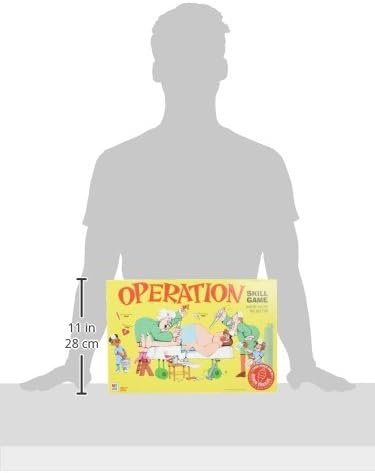 HotHasbro Gaming Operation Electronic Board Game, Family Games for Kids Ages 6+, Kids Board Games for 1+ Players, Funny Games for Kids, Easter Gifts for Boys and Girls (Amazon Exclusive)