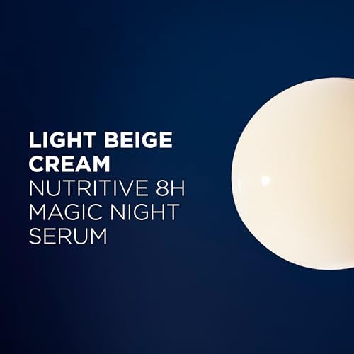 HotKerastase Nutritive 8H Magic Night Serum - Overnight Treatment for Dry Hair, Enhances Shine, Nourishes and Reduces Frizz, With Plant-Based Proteins, For All Hair Types