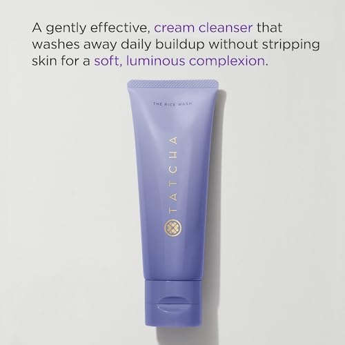 HotTATCHA The Rice Wash, Soft Cream Facial Cleanser, Wash Away Buildup Without Stripping Skin For A Soft, Luminous Complexion