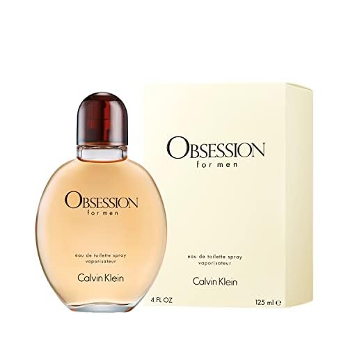 Hot Calvin Klein Obsession for Men Eau de Toilette – Ambery Men's Cologne – With Notes of Bergamot, Mandarin, Lavender & Musk – Long Lasting Fragrance