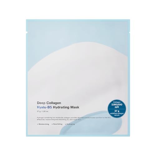 HotSUNGBOON EDITOR Deep Collagen Overnight Mask Hydrating Mask for Glass Skin, Wrinkle Care, Firming & Pore Refining 2,160,000PPB Collagen + 9 Peptides Korean Skincare, 4ea, Gifts for Women