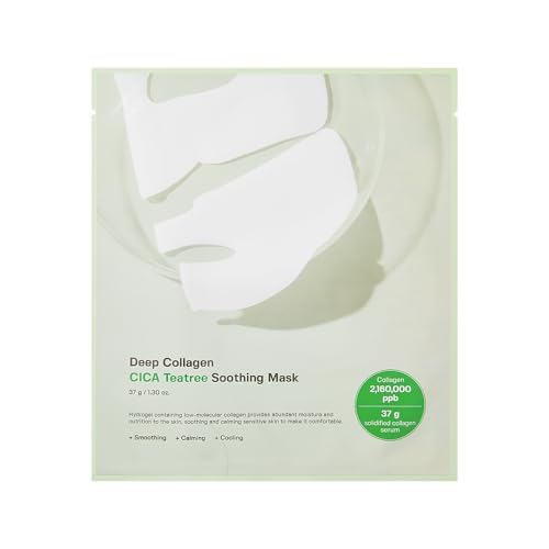HotSUNGBOON EDITOR Deep Collagen Overnight Mask Hydrating Mask for Glass Skin, Wrinkle Care, Firming & Pore Refining 2,160,000PPB Collagen + 9 Peptides Korean Skincare, 4ea, Gifts for Women