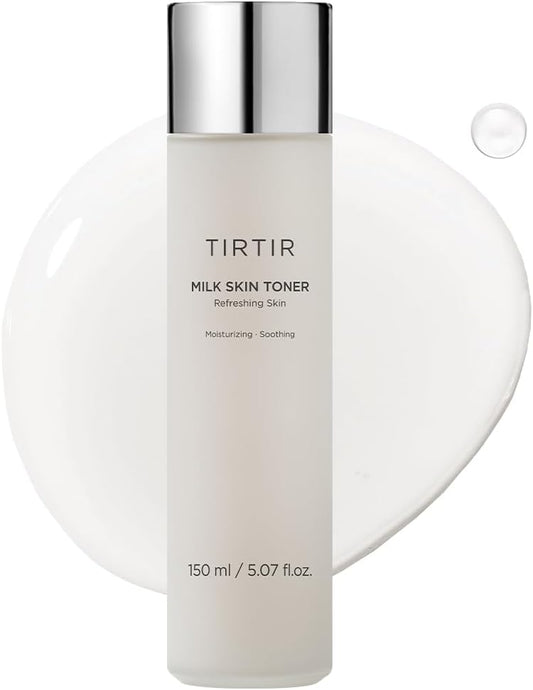 HotTIRTIR Milk Skin Rice Toner - Deep Moisturizing, Hydrating and Refreshing for face, Niacinamide, Ceramide, Rice Bran Extract, Nature-Oriented Ingredients, Korean Skin Care, Vegan, 150ml / 5.07 fl.oz.
