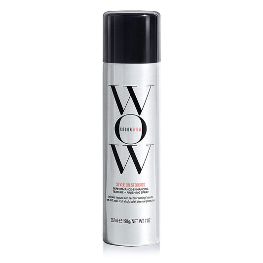 HotCOLOR WOW Style on Steroids Texturizing Spray, Non-Sticky Hair Texturizer for Instant Volume and Texture