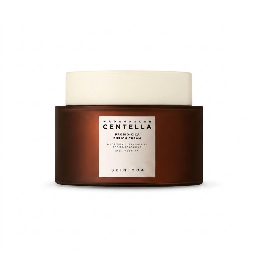 HotSKIN1004 Centella Soothing Cream, Face Moisturizer with Centella Asiatica, Korean Centella Moisturizer Cream for Soothing & Skin Barrier Support, Cica Gel Cream, Korean Skin Care, 2.53 fl.oz / 75ml