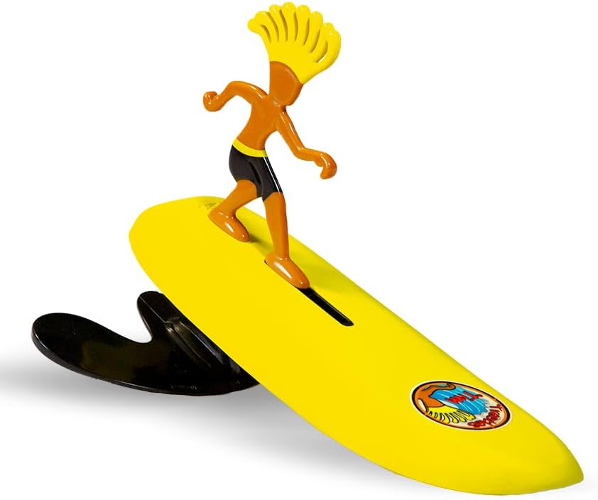 Hot Surfer Dudes Classics Wave Powered Mini-Surfer and Surfboard Toy - Trestles Tim