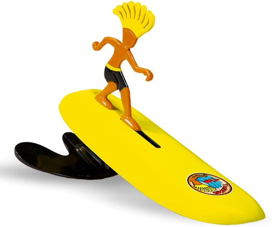 Hot Surfer Dudes Classics Wave Powered Mini-Surfer and Surfboard Toy - Trestles Tim