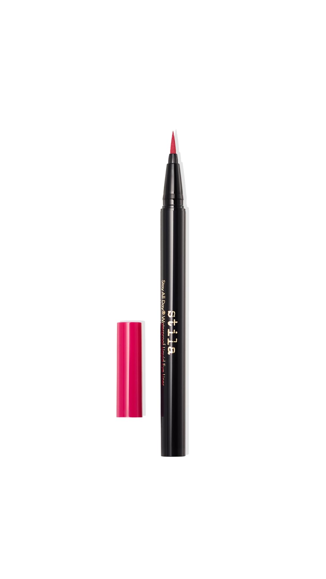 Hotstila Waterproof Liquid Eye Liner, Stay All Day Makeup with Fine Brush Tip Lasting Satin Finish, Smudge-Proof & Transfer-Resistant