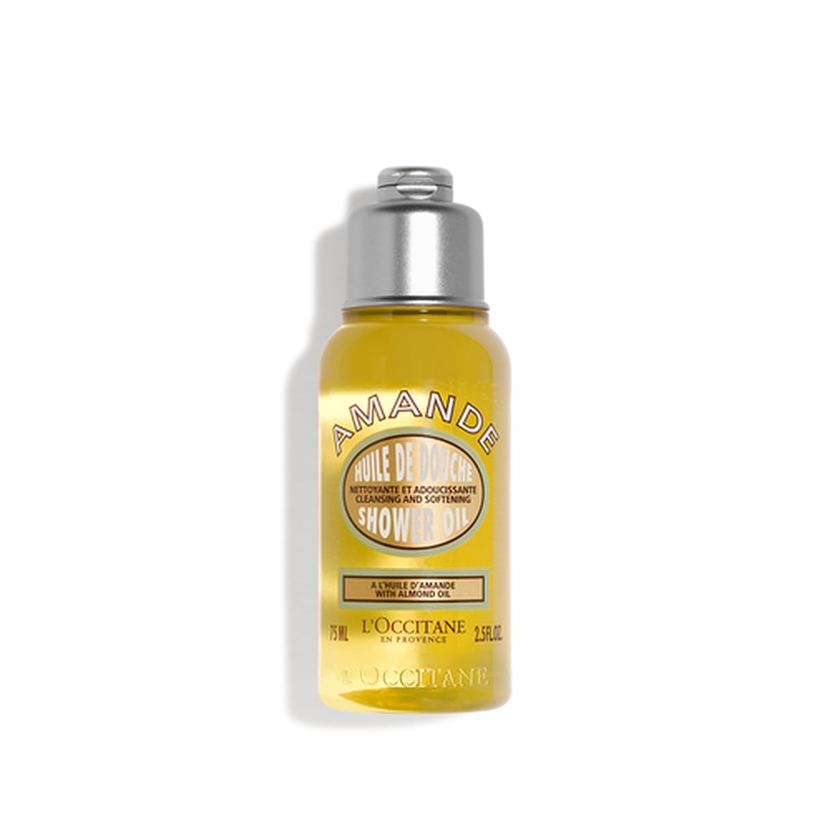 HotL'OCCITANE Cleansing & Softening Almond Shower Oil (Travel Size). 2.50 fl oz