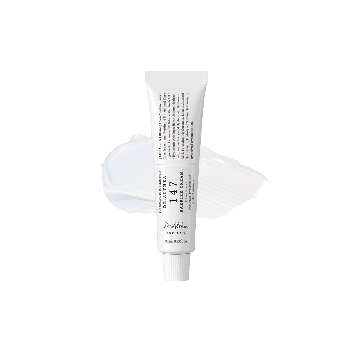 HotDr.Althea 147 Barrier Cram, Korean Skincare, 1.69 Fl Oz (Ver.2 - Pack of 1) | Deep Hydration, Daily Skin Care with Ceramides, NAD, Hyaluronic Acid, Ectoin, Vegan Face Moisturizer