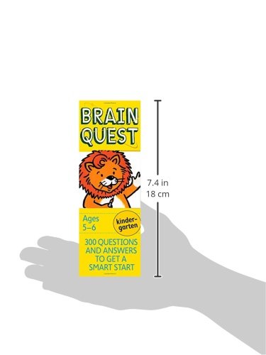 Hot Brain Quest Kindergarten Q&A Cards, Revised 4th Edition: 300 Questions and Answers to Get a Smart Start (Brain Quest Decks)