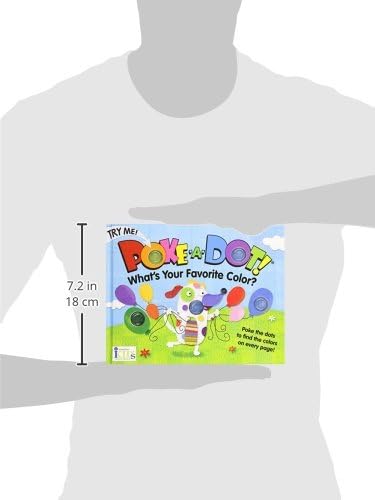 Hot Melissa & Doug Poke-a-Dot! What’s Your Favorite Color? Interactive Children's Board Book with Buttons to Pop, Educational Sensory Toy for Toddlers & Preschoolers Ages 3+ - FSC Certified