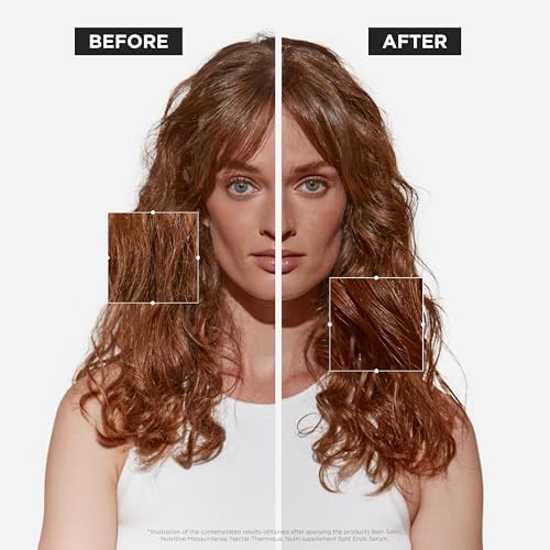HotKerastase Nutritive 8H Magic Night Serum - Overnight Treatment for Dry Hair, Enhances Shine, Nourishes and Reduces Frizz, With Plant-Based Proteins, For All Hair Types