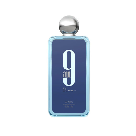 Hot Afnan 9 AM Dive Unisex Eau De Parfum, 3.4 Fl. Oz