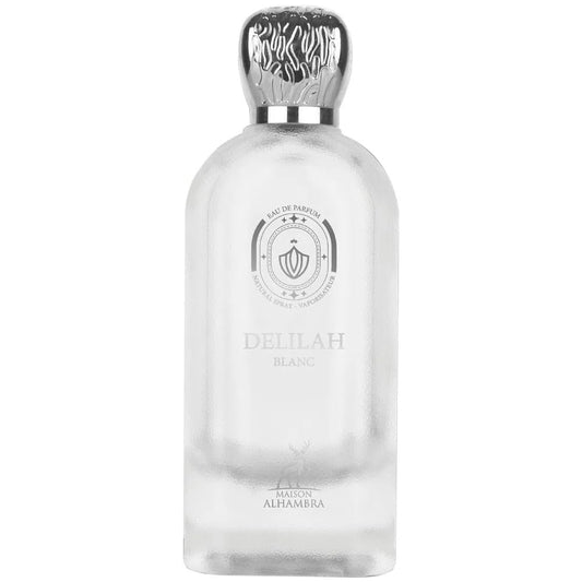 Hot Maison Alhambra Delilah Blanc – Citrus, Amber, Floral, Musky – Eau de Parfum Spray Long-Lasting Fragrance for Women, 3.4 Ounce / 100 ml