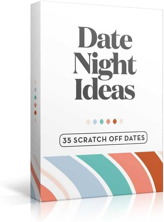 Hot35 Scratch Off Date Night Ideas, Couples Gifts for Him, Her, Girlfriend, Boyfriend, Wife or Husband - Women or Men Anniversary Card Game, Engagement Gifts for Couples, Bridal Shower, Wedding, Birthday