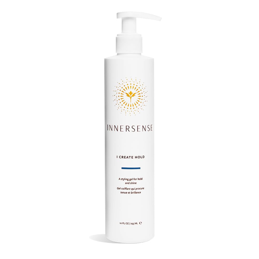 HotINNERSENSE Organic Beauty - Natural I Create Hold Styling Gel | Non-Toxic, Cruelty-Free, Clean Haircare (Full Size, 10 fl oz | 295 ml)