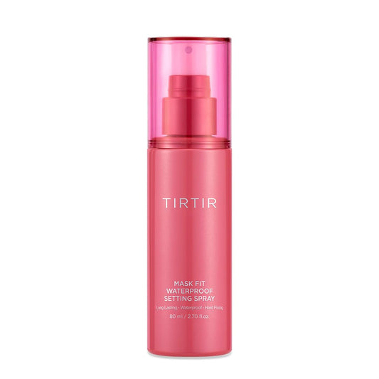 HotTIRTIR Waterproof Setting Spray – 24 Hour Long Lasting Fix, Sweatproof Water Resistant Makeup Finisher – Ethanol Free, Semi Matte Finish for Oily Skin – Korean Makeup Fixer