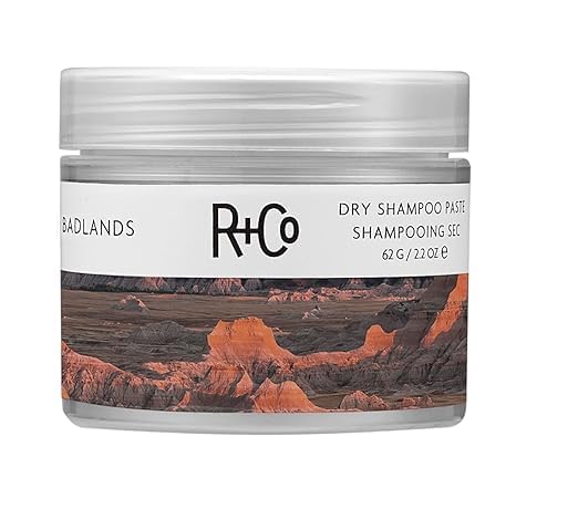 HotR+Co Badlands Dry Shampoo Paste | Part Dry Shampoo, Part Styling Paste | Adds Texture, Absorbs Oil, Matte Finish