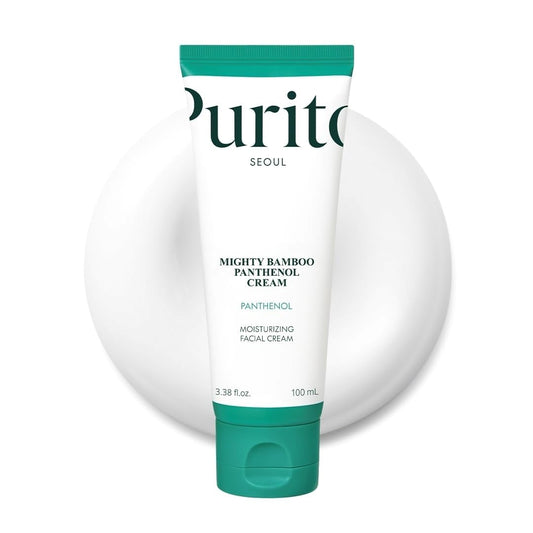 HotPURITO Panthenol 10% Barrier Cream | Face Moisturizer for Skin Barrier Repair | All skin types, sensitive and blemish-prone skin | Non-Comedogenic, Vegan | Korean Skincare, 100mL, 3.38 fl.oz