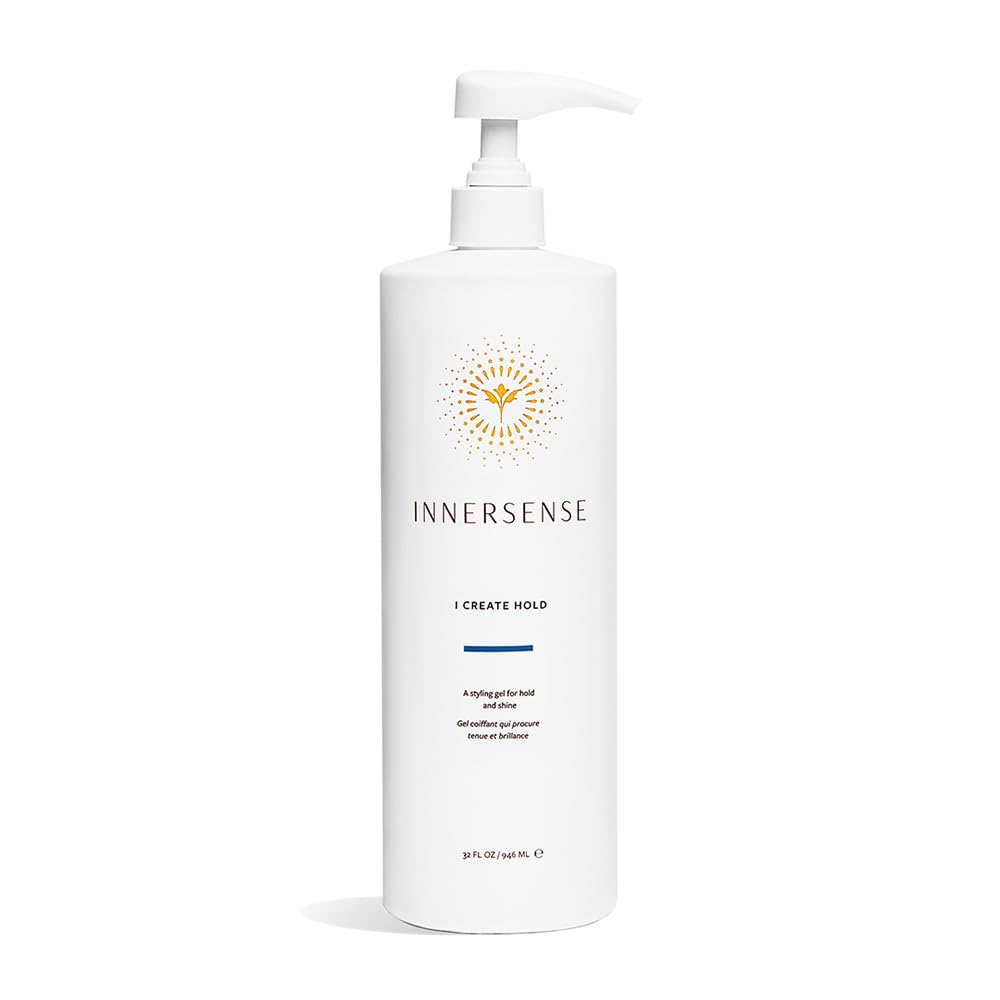HotINNERSENSE Organic Beauty - Natural I Create Hold Styling Gel | Non-Toxic, Cruelty-Free, Clean Haircare (Full Size, 10 fl oz | 295 ml)