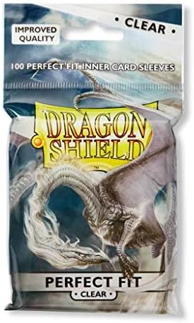 Hot 2 Packs Dragon Shield Inner Sleeve Clear Standard Size 100 ct Card Sleeves Individual Pack