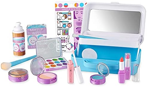 Hot Melissa & Doug Love Your Look Pretend Makeup Kit Play Set – 16 Pieces for Mess-Free Pretend Play (Does NOT Contain Real Cosmetics)
