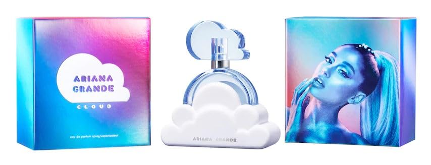 Hot Ariana Grande Cloud Eau de Parfum – Warm Gourmand Fragrance for Women – Women's Perfume with Notes of Lavender, Coconut, Vanilla & Pear