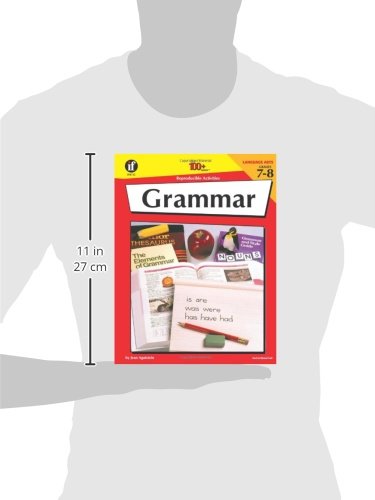 Hot Carson Dellosa | Grammar Reproducible Activities Workbook | 7th–8th Grade, 128pgs (Volume 12)