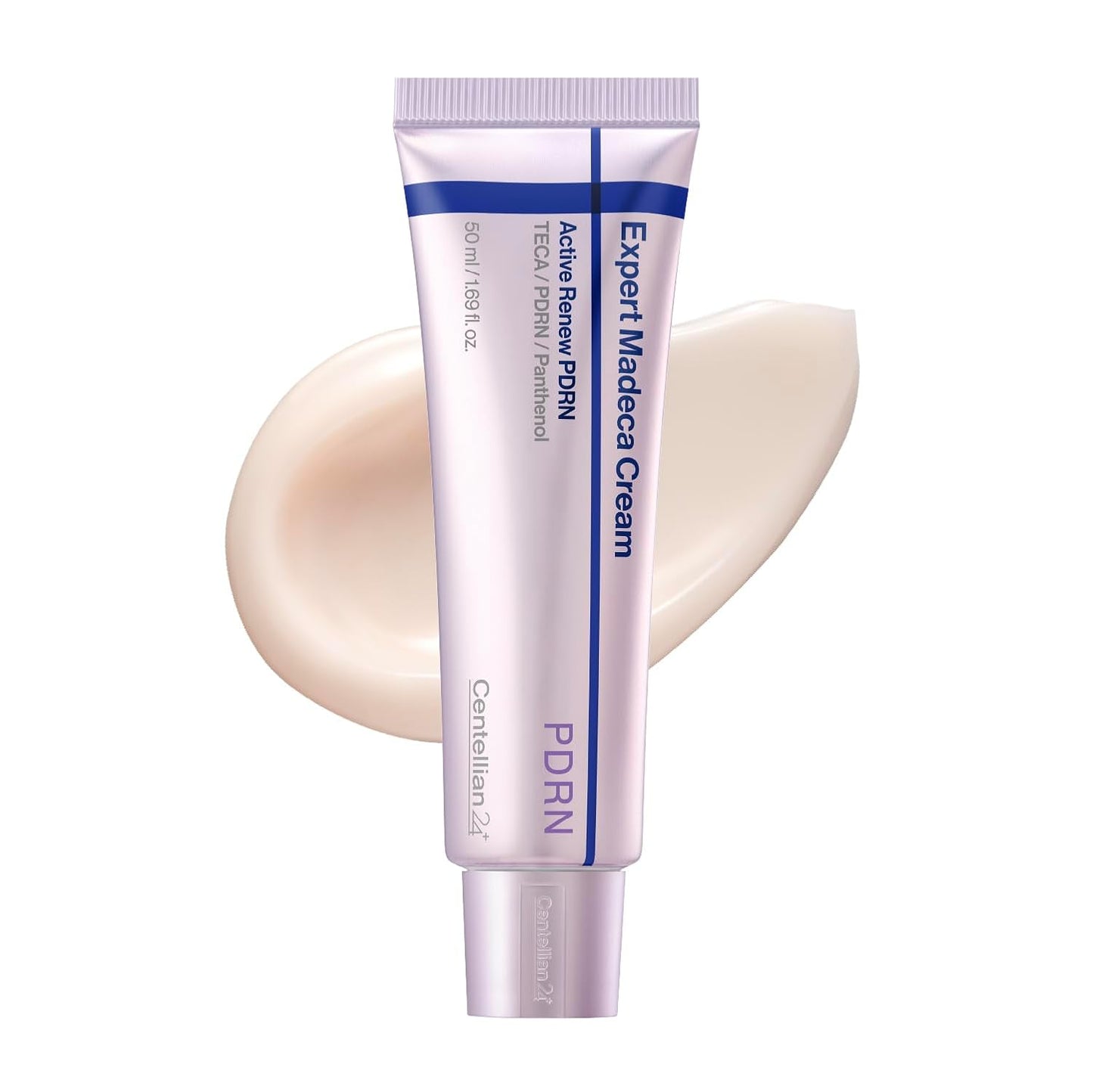 HotCENTELLIAN 24 Madeca Cream Active Renew PDRN - Korean Face Moisturizer, Firming & Hydrating Anti-Aging Cream with TECA, Hyaluronic Acid & Panthenol, Skin Barrier Repair, 1.69 fl oz