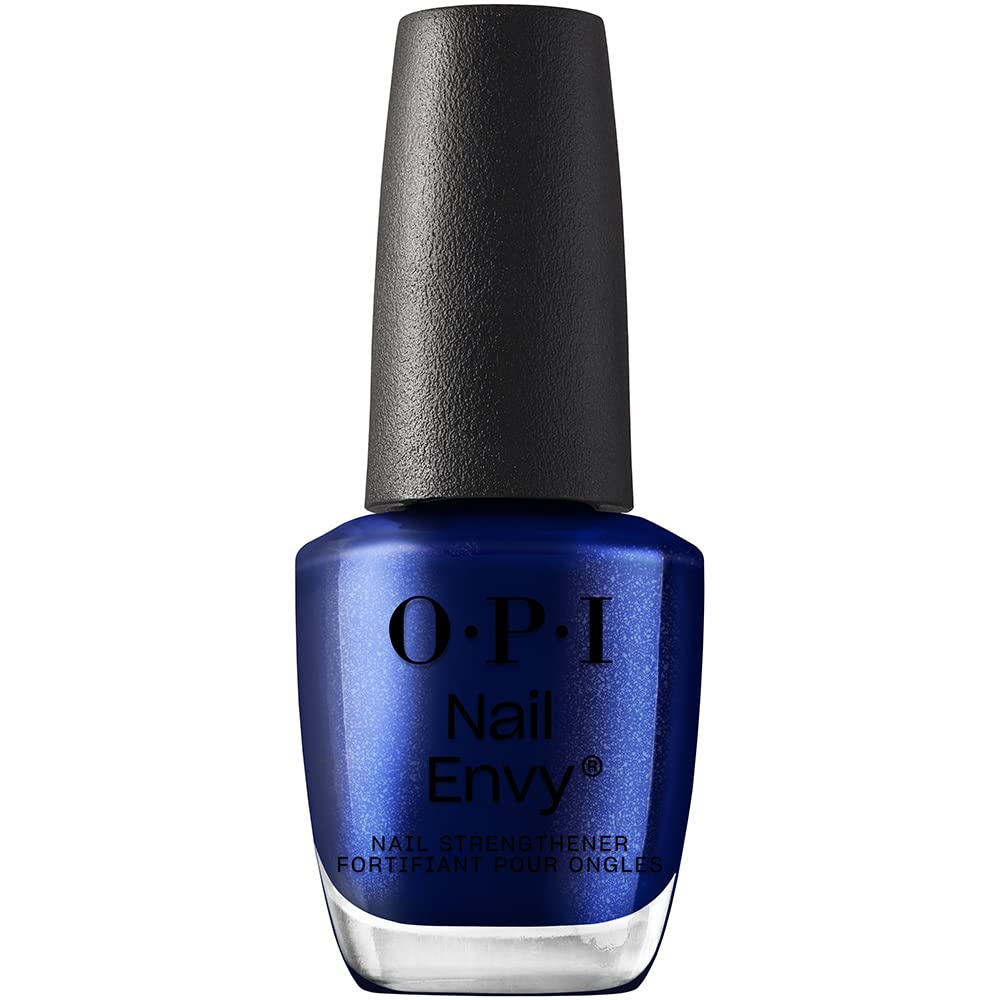 HotOPI Nail Envy Nail Strengthener | Clear & Opaque Crème Nail Polish Treatment | Strengthen Weak & Thin Nails
