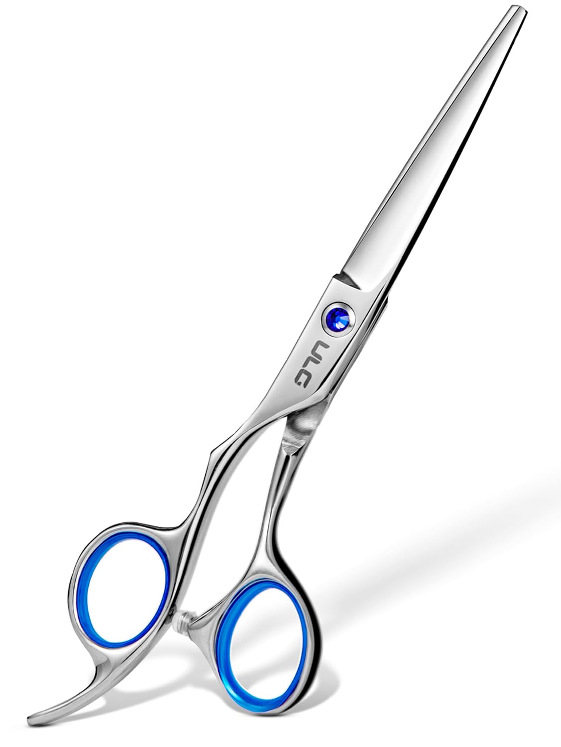 HotHair Cutting Scissors, ULG Professional Hair Scissors 6.5 inch Right-Hand Razor Edge Barber Shears Salon Hair Cutting Shears Made of Japanese Stainless Steel, Hand Sharpened Blue