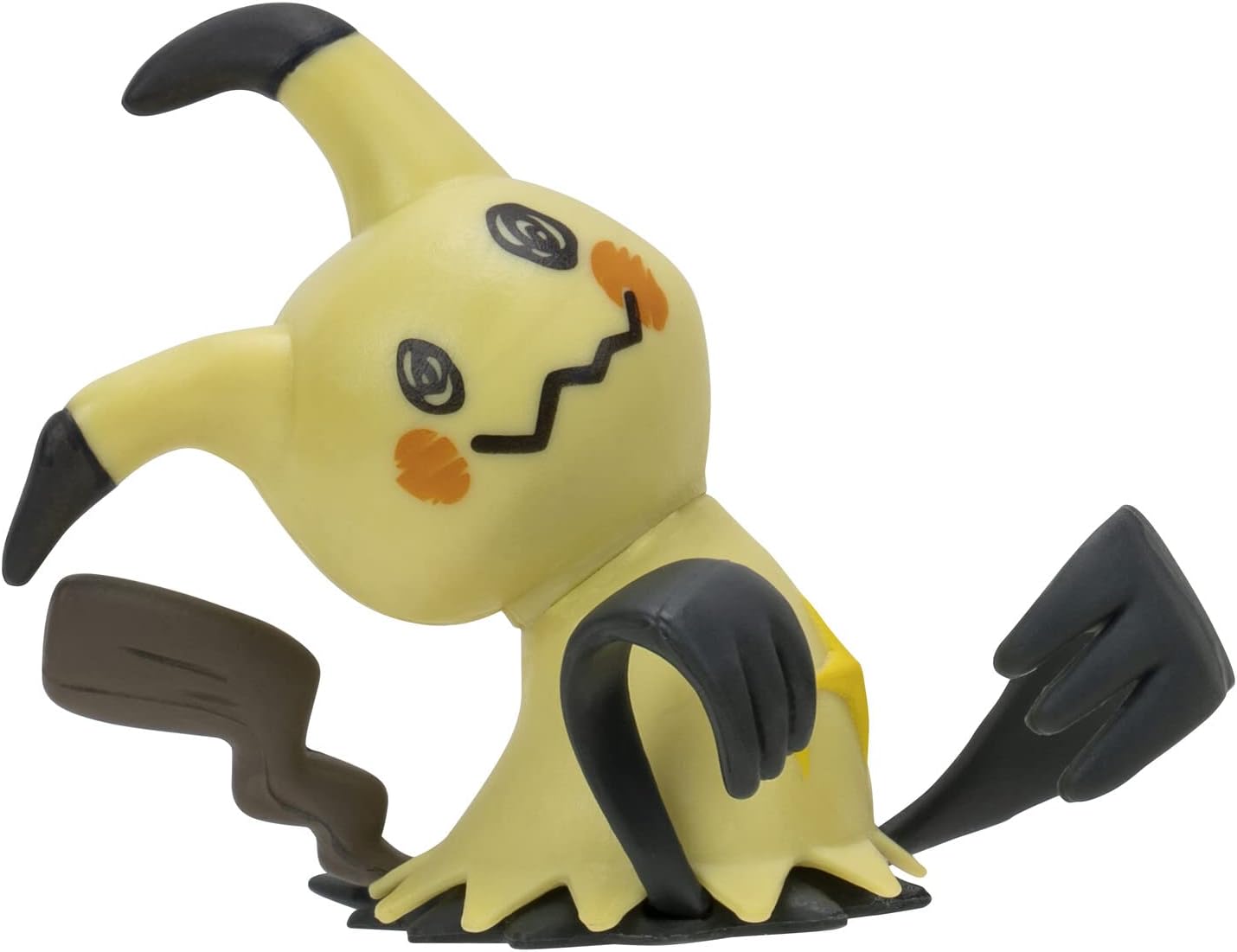 Hot Pokémon Battle Figure 6 Pack-Features 2-Inch Pikachu, Squirtle, Charmander, Bulbasaur, Mimikyu & Toxel-Authentic Details