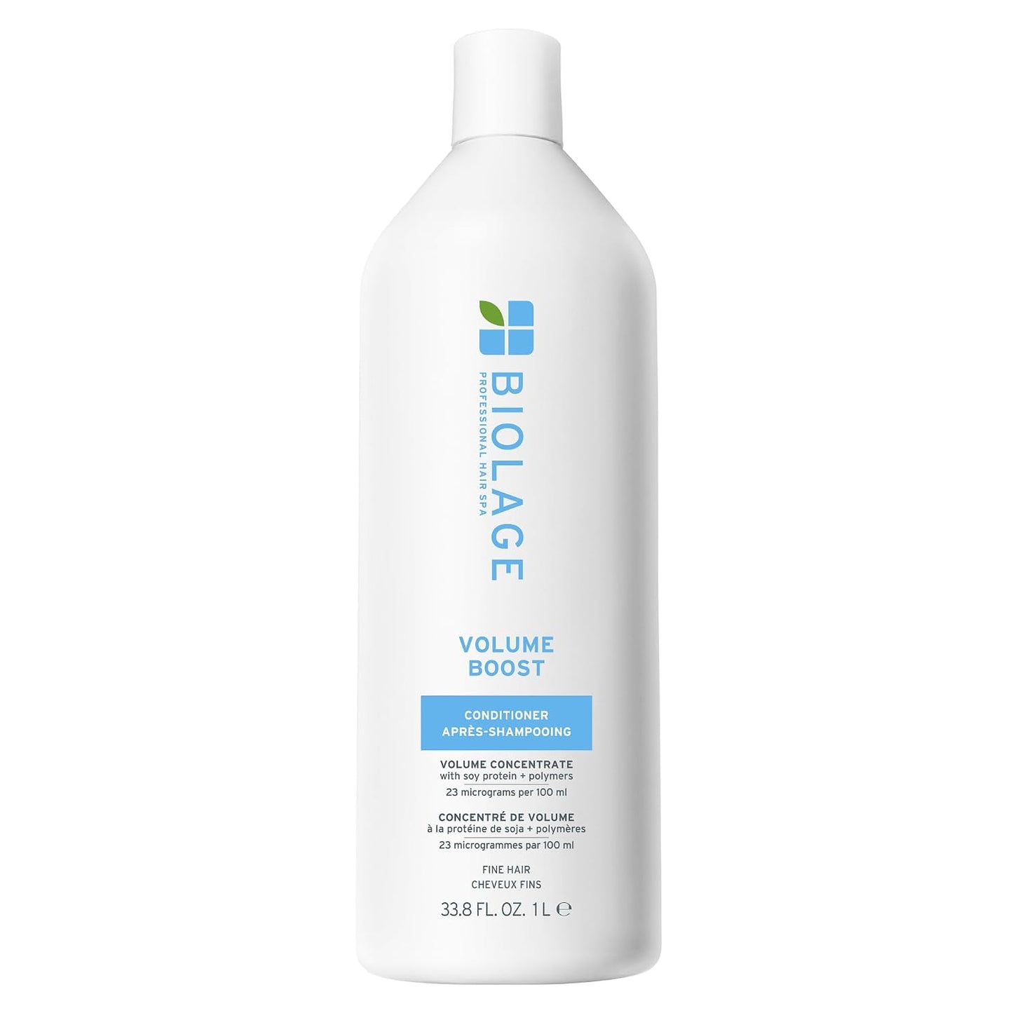 HotBiolage Volume Boost Conditioner - Weightless Moisture, Shine & Volume, Detangles Fine Hair, Soy Protein & Polymers, Vegan & Paraben-Free