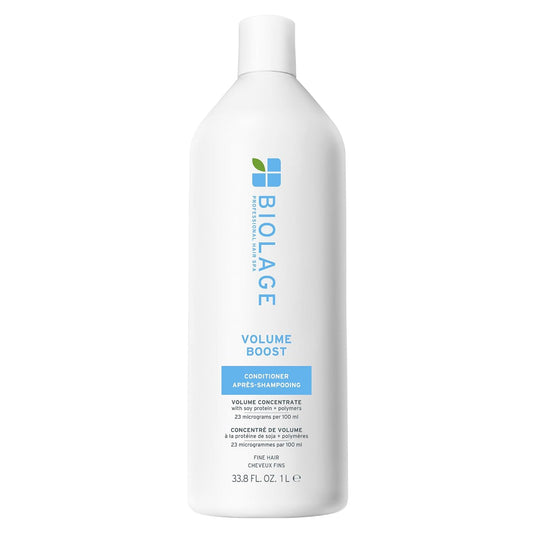 HotBiolage Volume Boost Conditioner - Weightless Moisture, Shine & Volume, Detangles Fine Hair, Soy Protein & Polymers, Vegan & Paraben-Free
