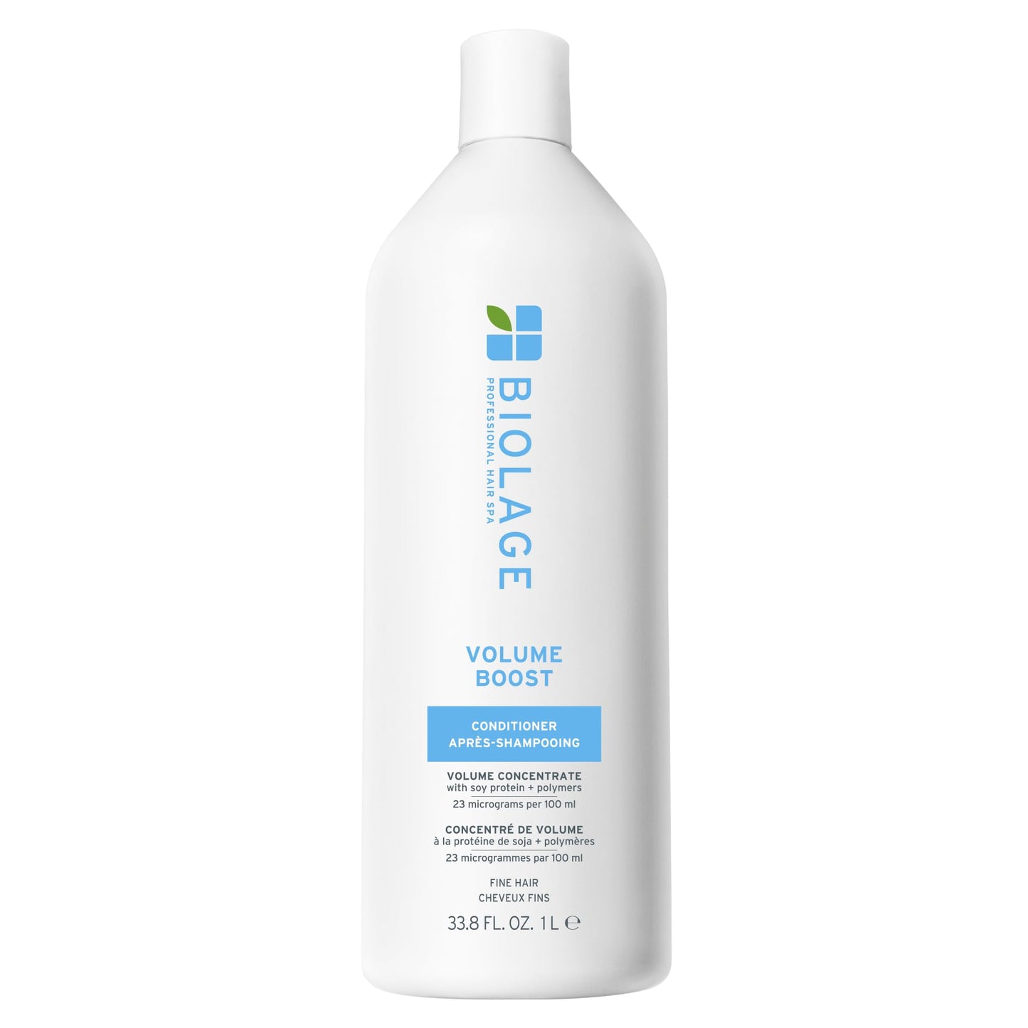 HotBiolage Volume Boost Conditioner - Weightless Moisture, Shine & Volume, Detangles Fine Hair, Soy Protein & Polymers, Vegan & Paraben-Free