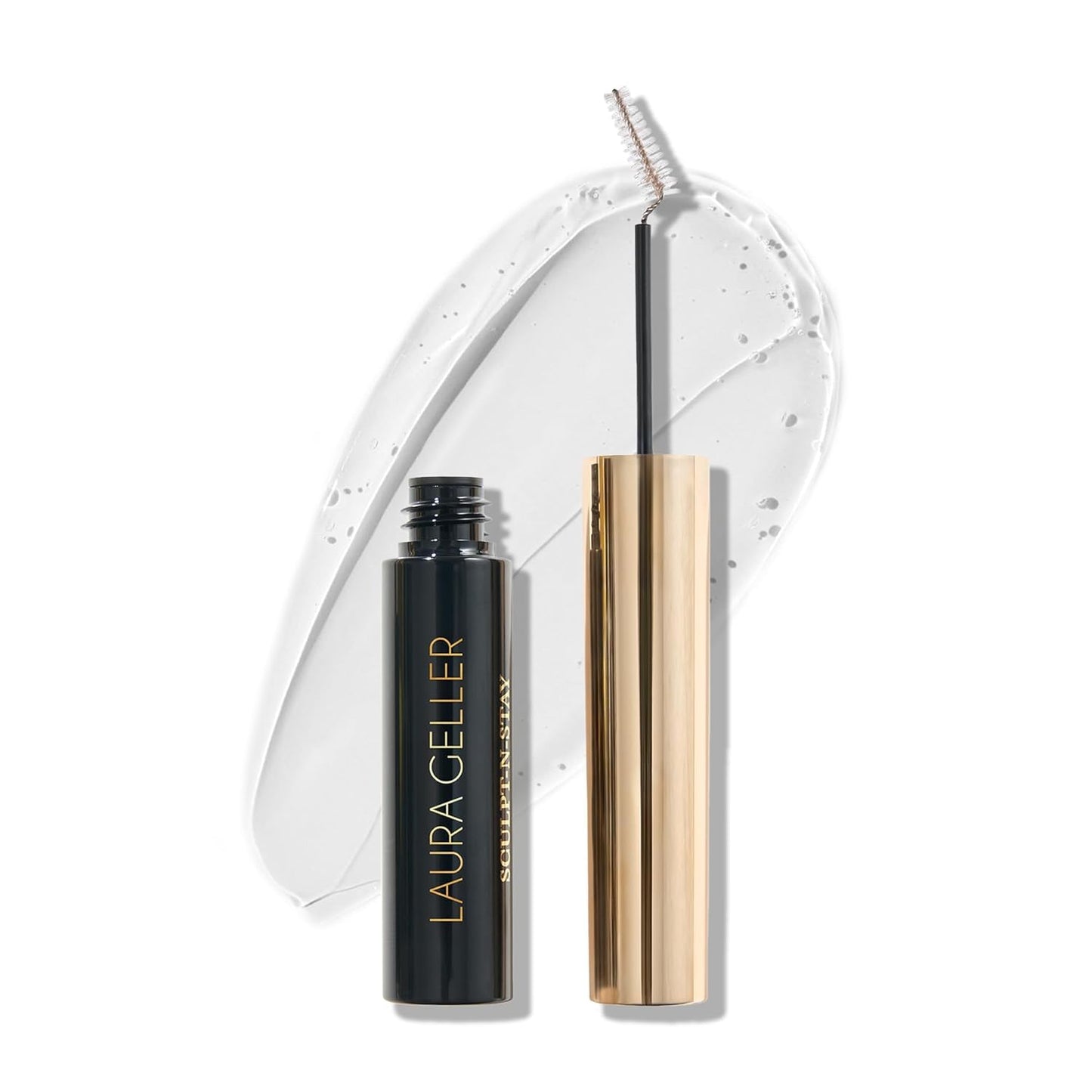 HotLAURA GELLER NEW YORK Sculpt-n-Stay 2-in-1 Waterproof Eyebrow Pencil & Brow Gel – Taupe – Fills Sparse Brows, Defines & Sets – Smudge-Proof, Long-Lasting, Natural Finish
