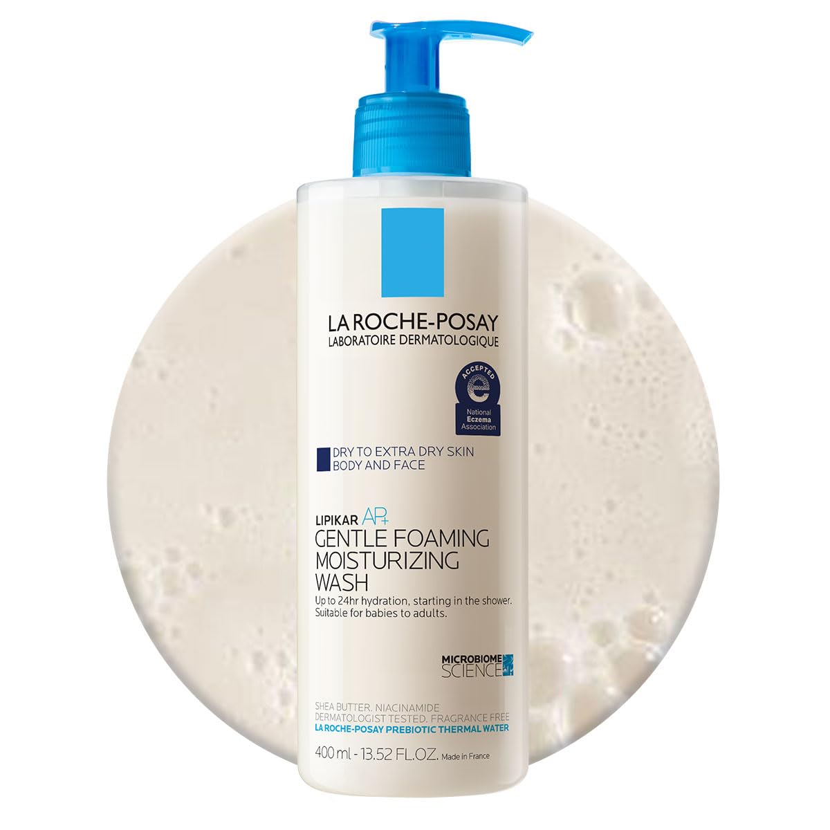 HotLa Roche-Posay Lipikar AP+ Gentle Moisturizing Body Wash, 13.52oz