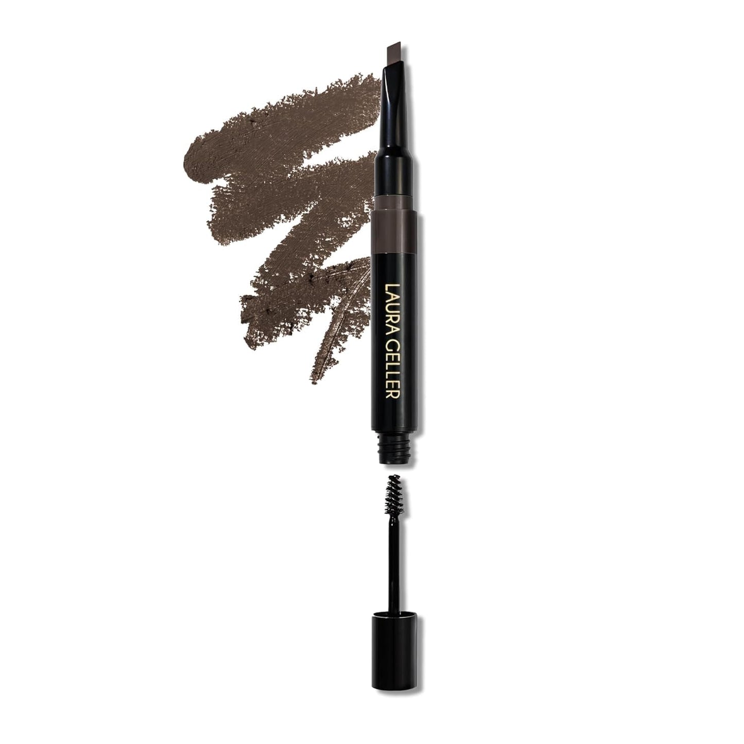 HotLAURA GELLER NEW YORK Sculpt-n-Stay 2-in-1 Waterproof Eyebrow Pencil & Brow Gel – Taupe – Fills Sparse Brows, Defines & Sets – Smudge-Proof, Long-Lasting, Natural Finish