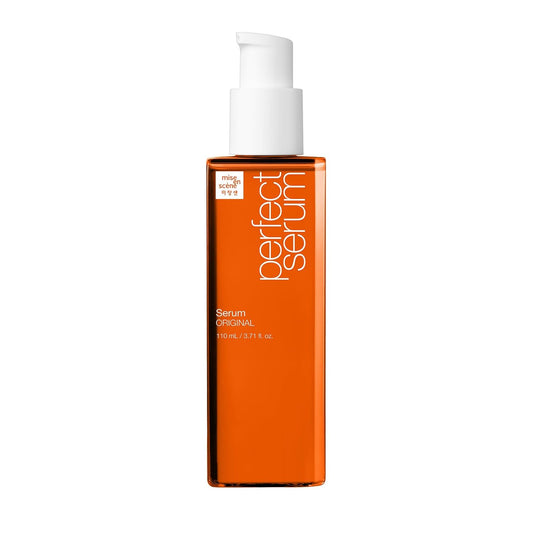 HotMise En Scene Perfect Serum Original - Heat Protectant Hair Oil for Frizzy & Dry | Argan Oil | Visibly Smooths & Softens | Add Shine All Hair Types | Damage Repair | Fruity Floral Scent, 3.71 Fl Oz.
