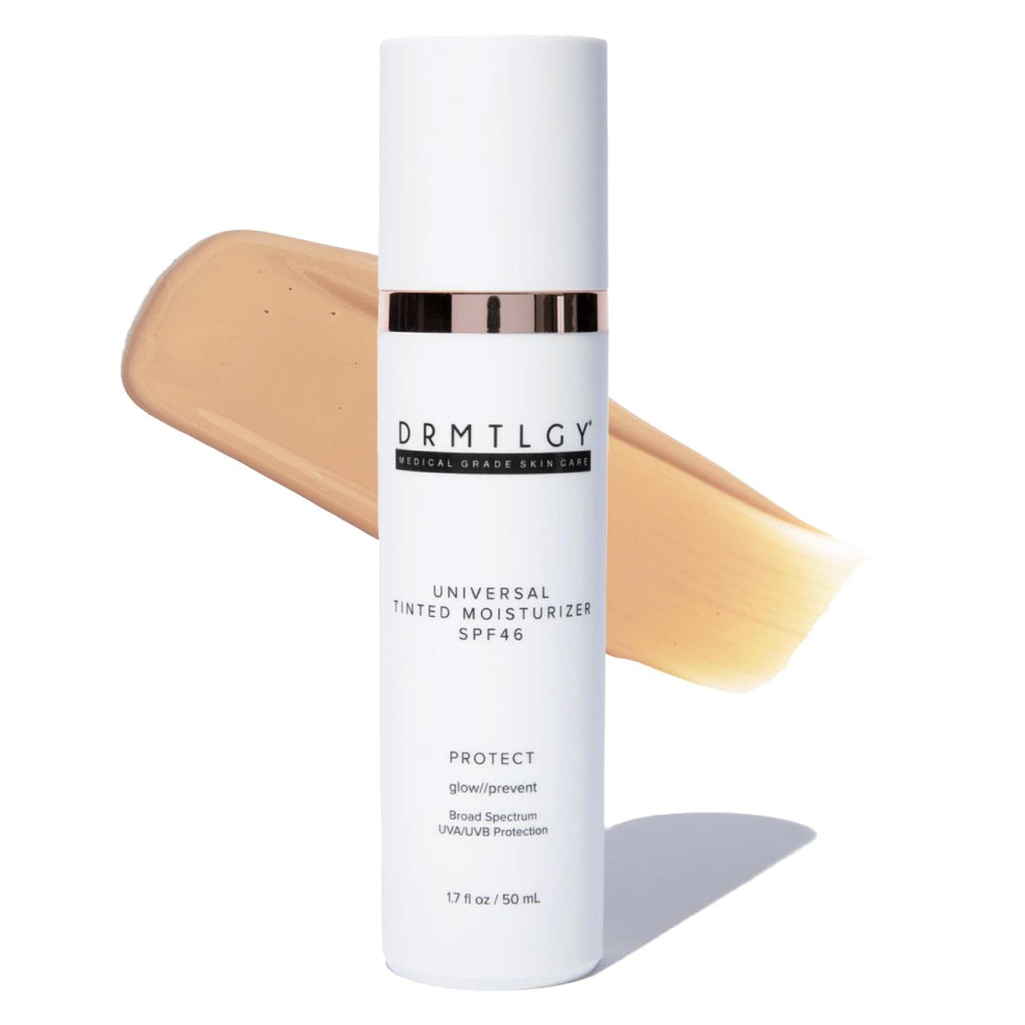 HotDRMTLGY Matte Universal Tinted Moisturizer SPF 46 | Matte Tinted Sunscreen | Oil absorption, Soft-focus matte finish, Shine control, Niacinamide, Hyaluronic acid, Vitamin E