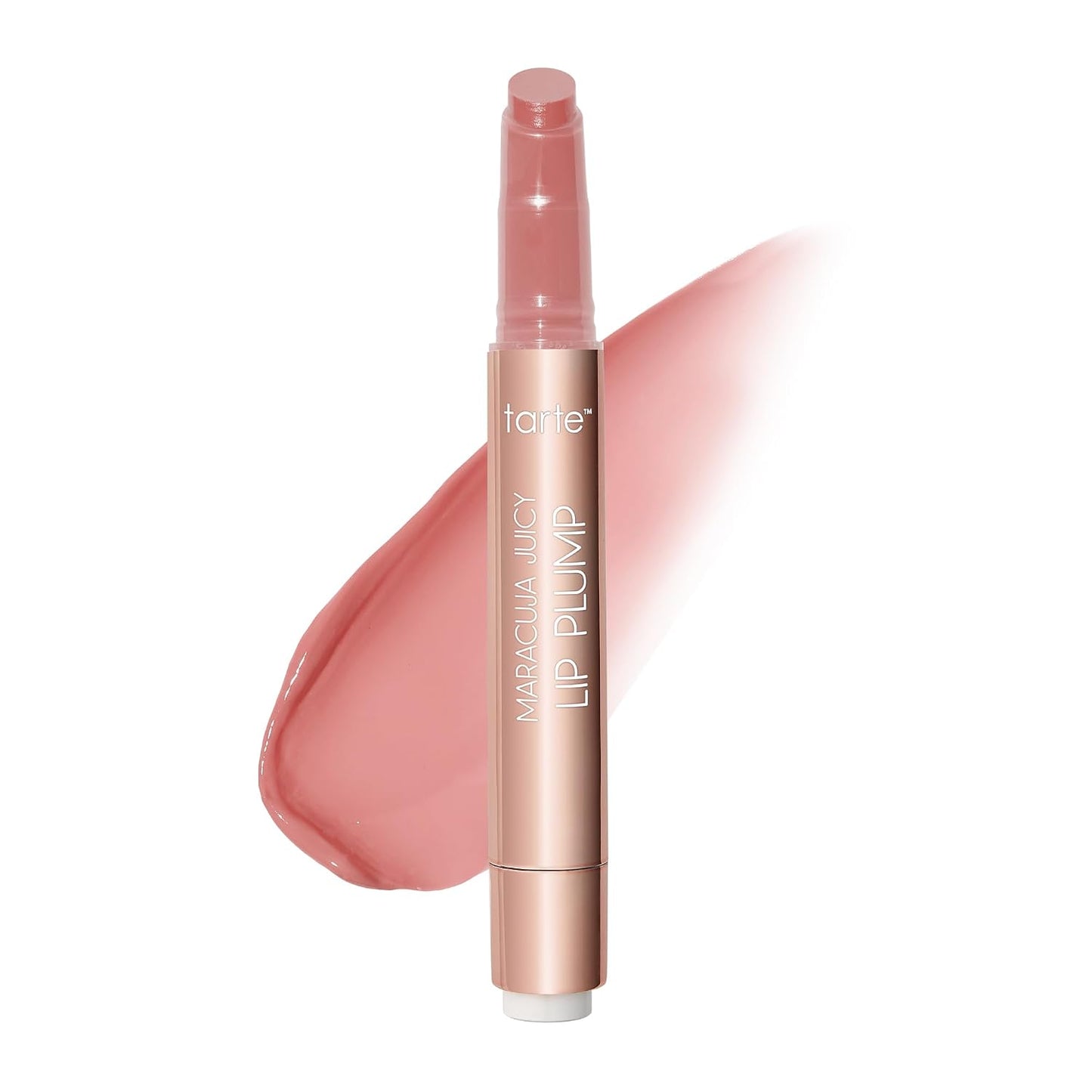 Hottarte maracuja juicy lip plump – Hydrating & Volumizing Lip Plumper Gloss Balm with Nourishing Hyaluronic Acid & Vitamin E, Plumps & Moisturizes, Vegan & Cruelty-Free